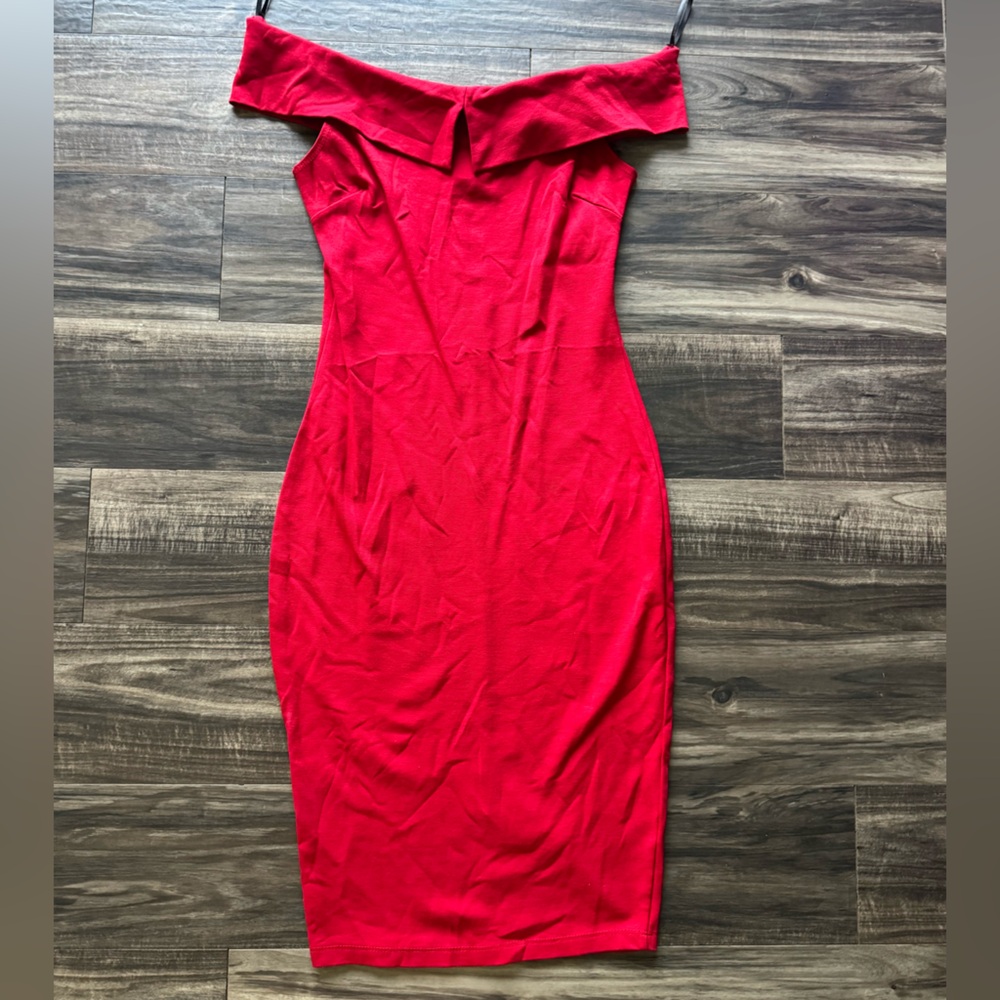 A'gaci Vibrant Red Dress